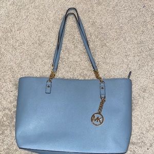 Like new baby blue MK purse